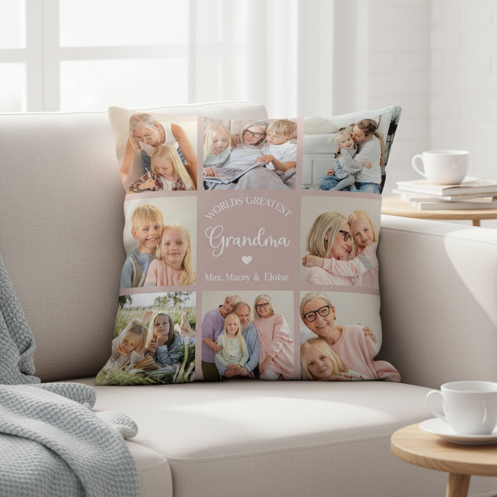 Mother's Day Photo Cushion 