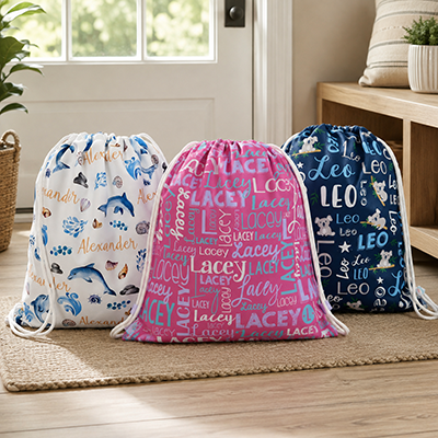 Personalised Name Bags