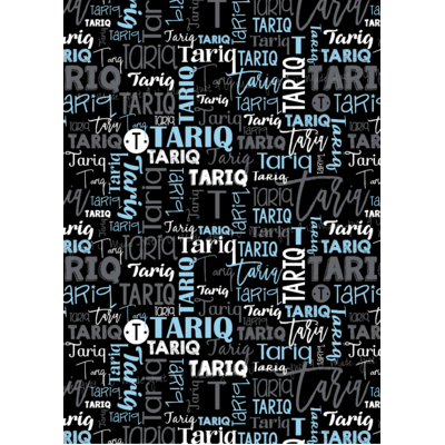 Custom order for Tariq