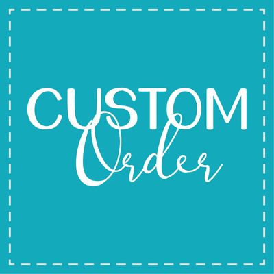 Custom order for Christine