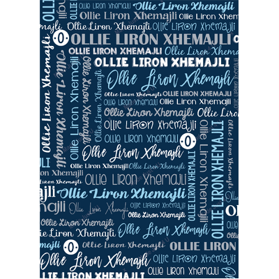 Custom order for Ollie Liron