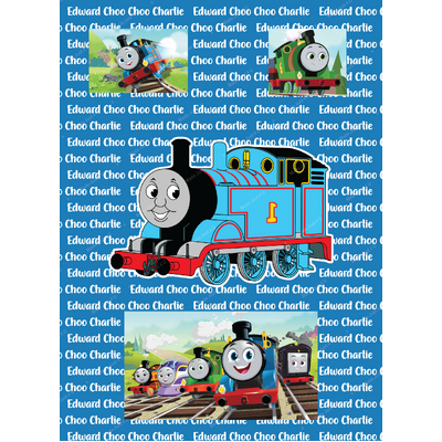 Custom Thomas The Tank Engine Blanket