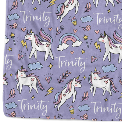 Unicorn Magic Minky Blanket