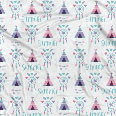 Tee Pee Love Minky (CUDDLY 50x50cm)