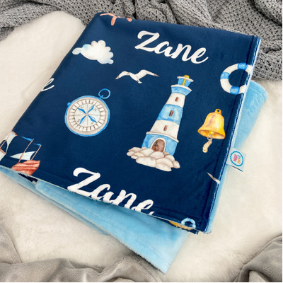 Sail Boat Minky