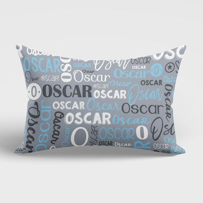 Modern Name Pillowcase (Baby Blue)