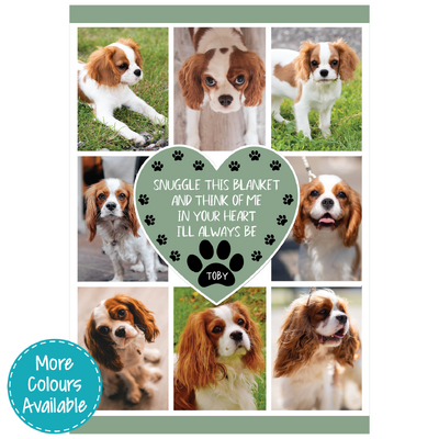 Pet Memory Photo Blanket