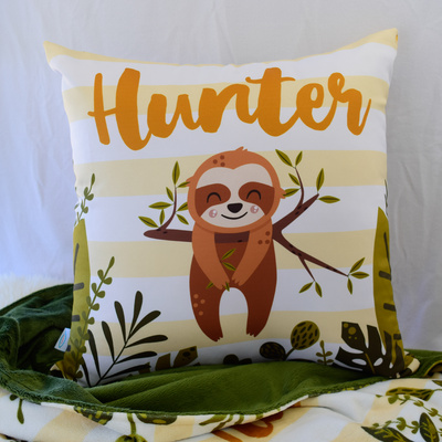 Sleepy Sloth Cushion