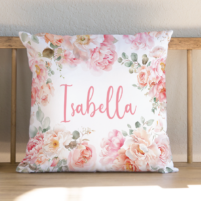 Peony Bloom Cushion