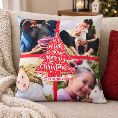 Merry Christmas Cushion Cover