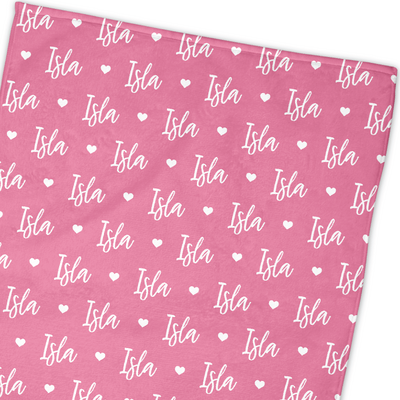 Heart Name Towel