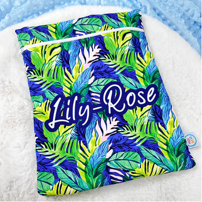 Jungle Script Wet Bag