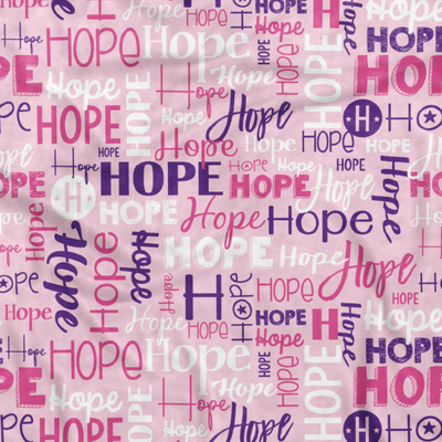 Modern Name Luxe-Light Blanket (Hot Pink)
