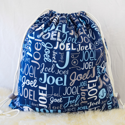 Modern Name Bag (Navy Blue)