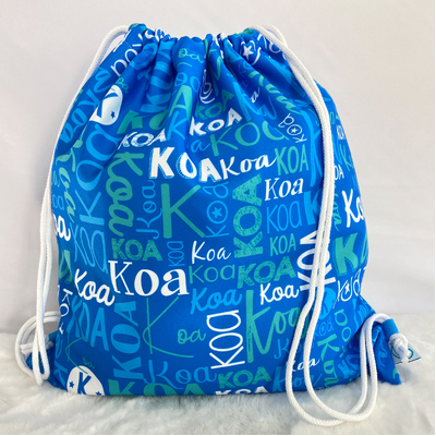 Modern Name Bag (Royal Aqua)