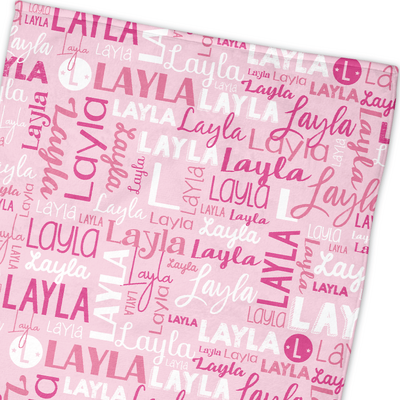 Modern Name Towel (Pretty Pink)