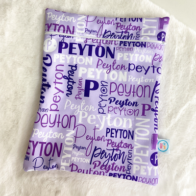 Modern Name Wet Bag (Lavender)
