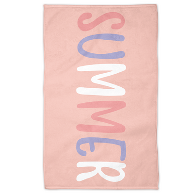 Personalised Towel (Peach)