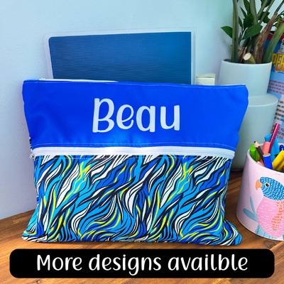 Twin Zip Pencil Case