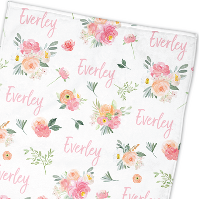 Pastel Blooms Towel