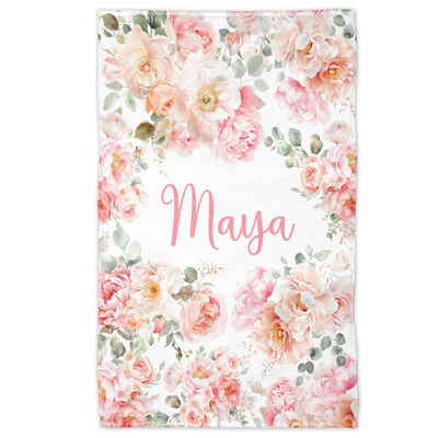 Peony Bloom Towel