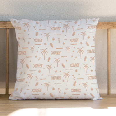 Sandy Palms Personalised Cushion