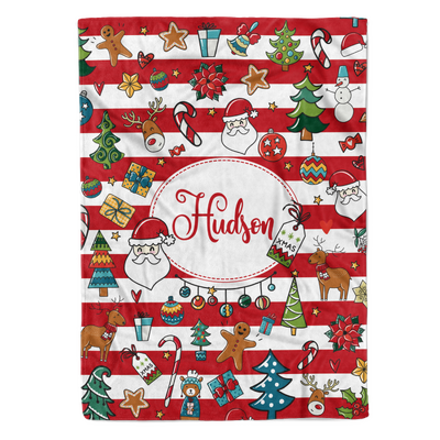 Personalised Christmas Blanket
