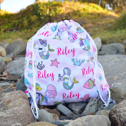RILEY Drawstring Bag (Swimming)