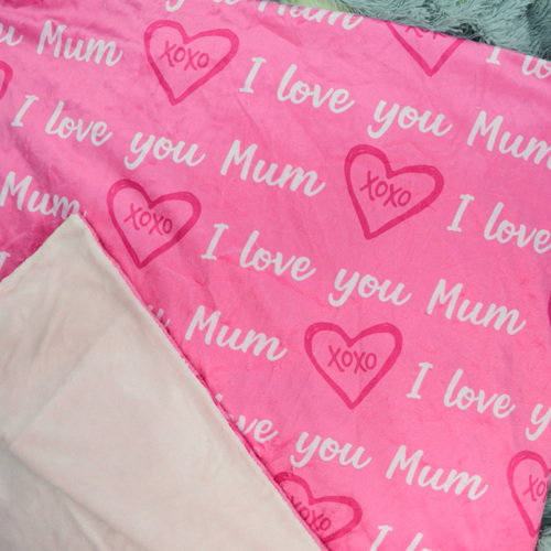 I LOVE YOU MUM Throw Blanket
