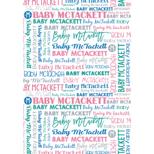 Custom order for Baby McTackett