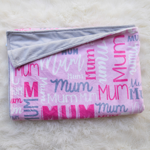 MUM Throw Blanket