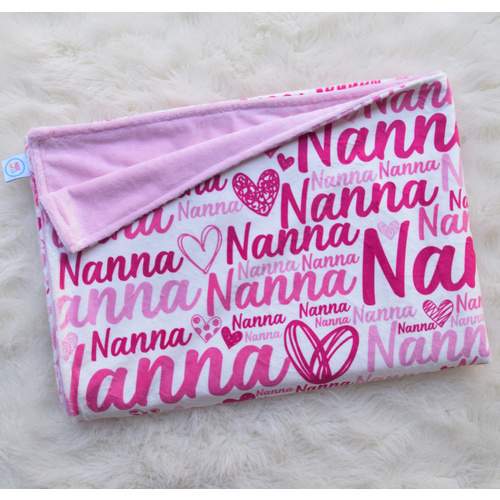 Nanna Hearts Blanket