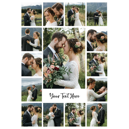 Custom Photo Keepsake Blanket (Throw)