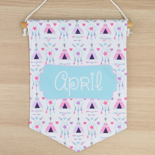Teepee Love Pennant Banner (SMALL)