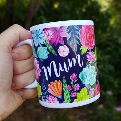 Floral Mum Mug - ready to ship