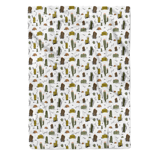 Cactus Blanket (Pram/Bassinet)