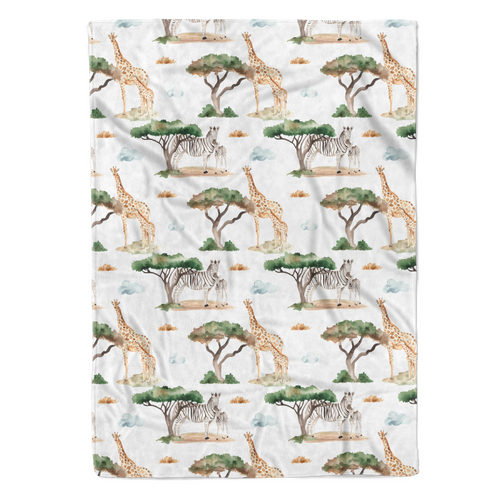 Safari Plains Blanket (Pram/Bassinet)