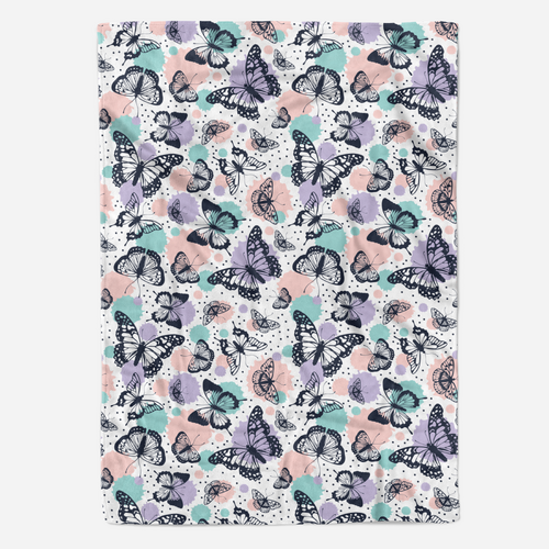 Butterfly Blanket (Pram/Bassinet)