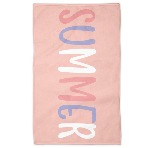 Personalised Towel (Peach)