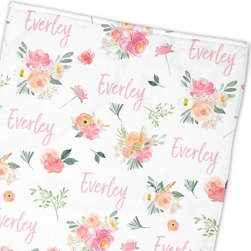 Pastel Blooms Towel (Junior)