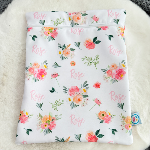 Pastel Blooms Wet Bag (Small)
