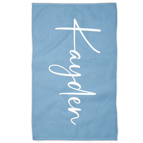 Script Towel (Stone)