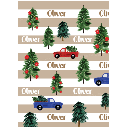 Christmas Tree Santa Sack