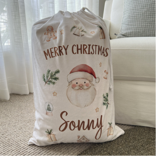 Christmas Personalised Santa Sack