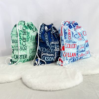 Kids Name Bags